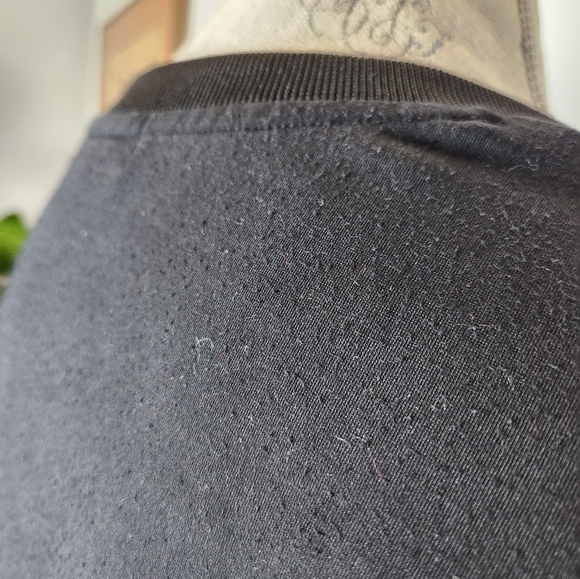 Black Sweatshirt with Peacock and Floral Design - Picture 11 of 11